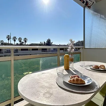 Cannes Palm Beach Quiet Apartment Terrace Secure Residence